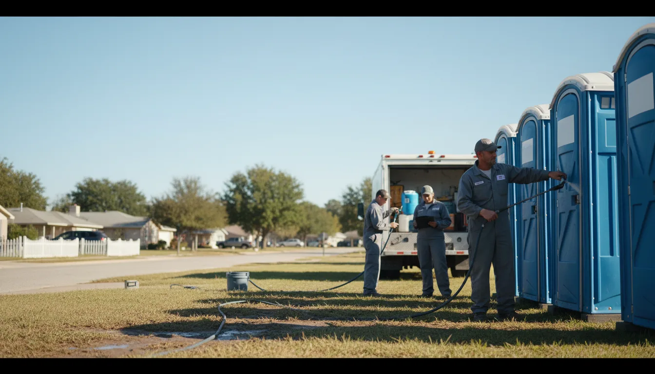 Long-Term Portable Toilet Rental in Rogers, ND near me